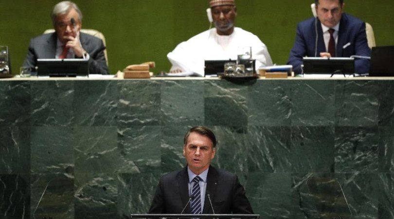 discurso de Bolsonaro na ONU
