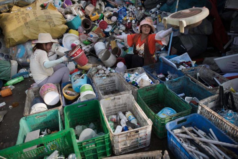 plasticos Brasil China