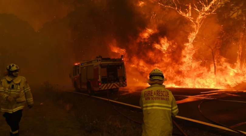 mudanças climáticas incêndios florestais Austrália