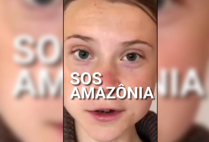 SOS Amazônia Greta Thunberg