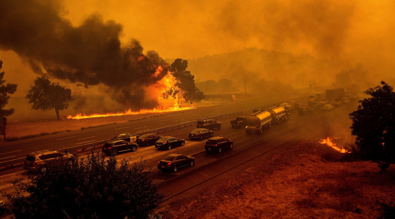 califórnia em chamas