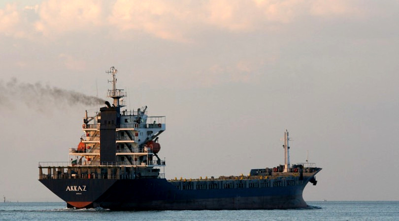 emissões transporte marítimo