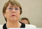 comissária da ONU Michel Bachelet