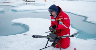 drone Polo Norte