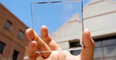células solares transparentes