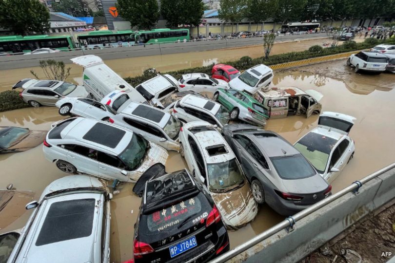 China inundações