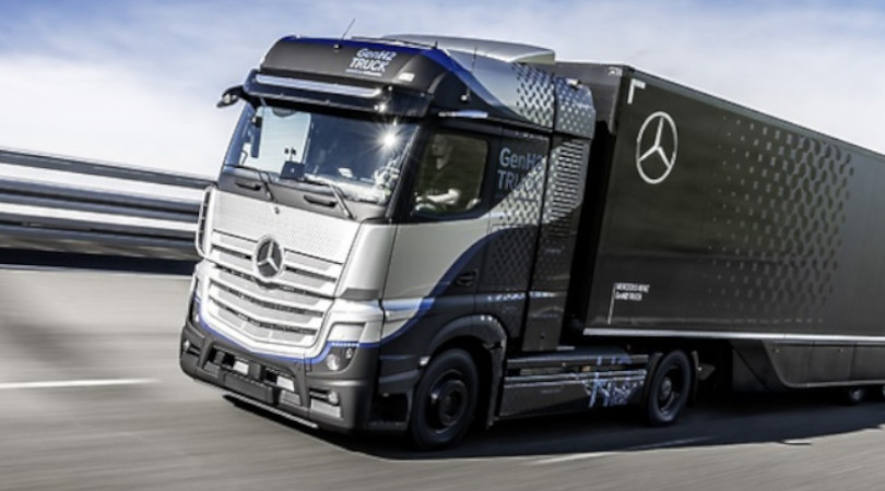 Daimler caminhões hidrogênio