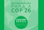 Brasil COP26 recomendações sociedade civil