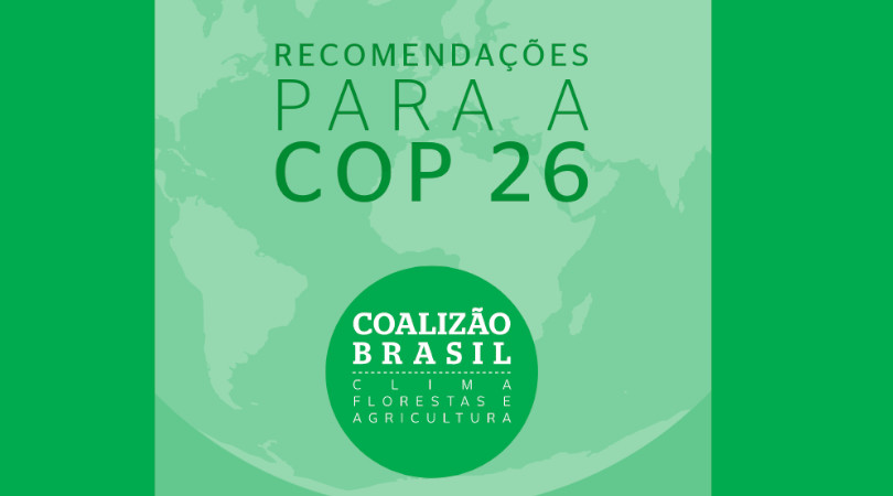 Brasil COP26 recomendações sociedade civil