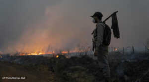 Argentina seca incêndios