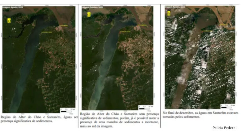 garimpo água Alter do Chão