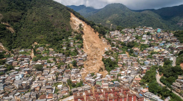 tragédias ambientais Petrópolis