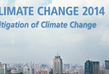 Capa do relatório do WG3 para a 6a avaliação do IPCC