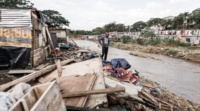 África do Sul chuvas mortais