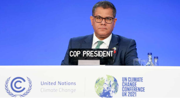 Alok Sharma segurança energética