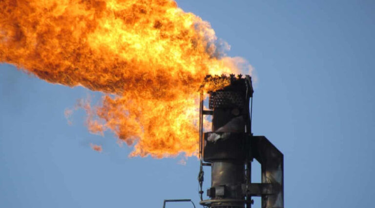 poços de petróleo e gás