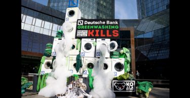 Deutsche Bank greenwashing