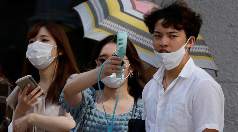 onda de calor Japão