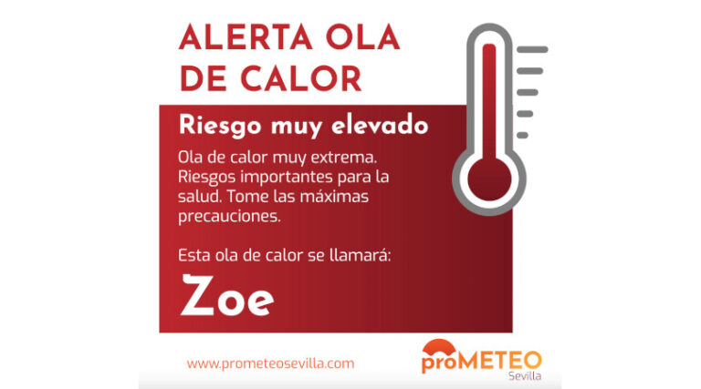 Espanha onda de calor Zoe