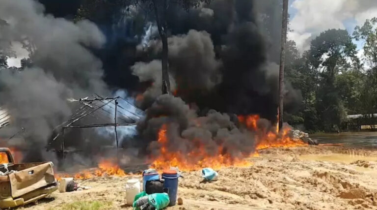 IBAMA destruição maquinário