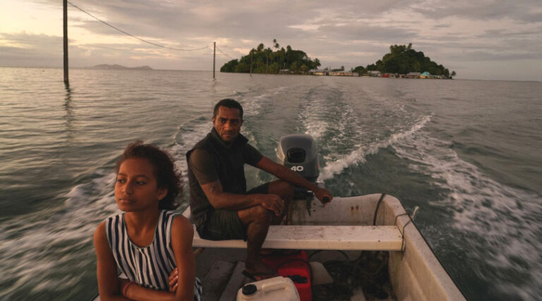 Ilhas Fiji elevação nível do mar