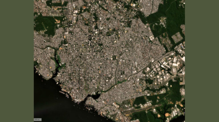 MapBiomas ocupação margens dos rios