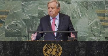 António Guterrez Climate Summit