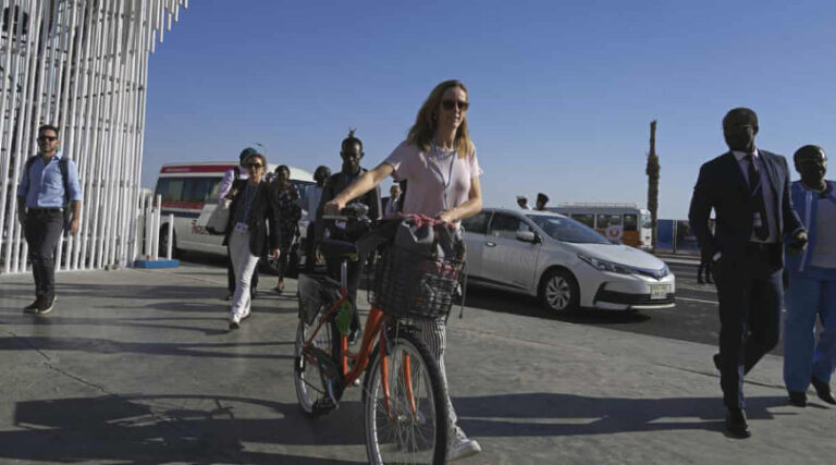 COP27 diário alimentação participantes
