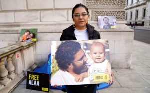 Egito greve de fome ativista