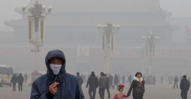 Índia China poluição do ar