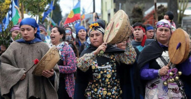Mapuches anti fracking