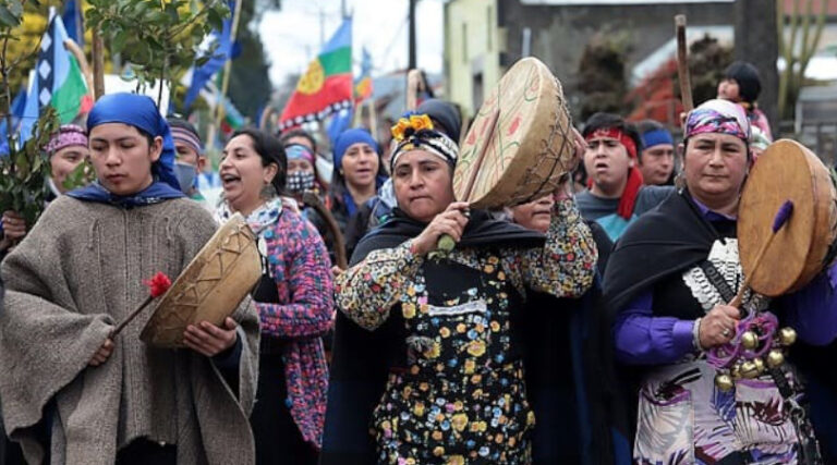Mapuches anti fracking