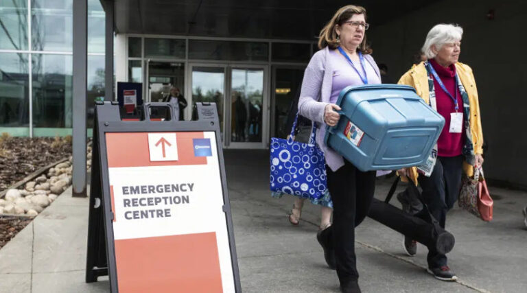 Canadá incêndios florestais