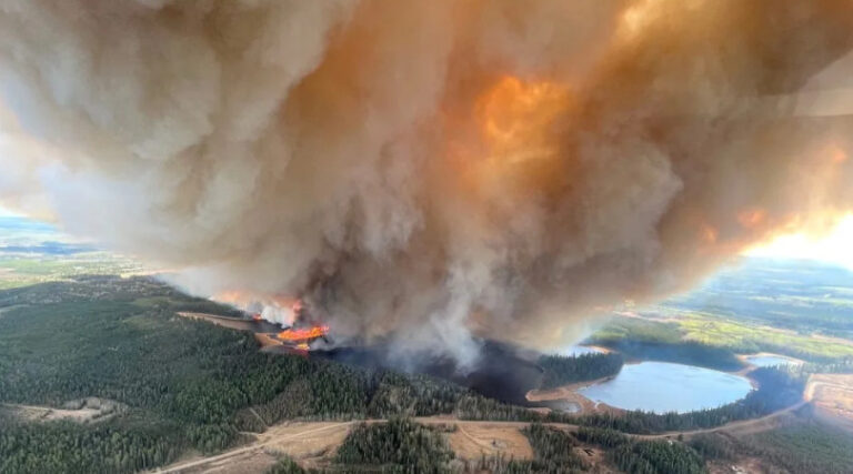 Canadá incêndios florestais