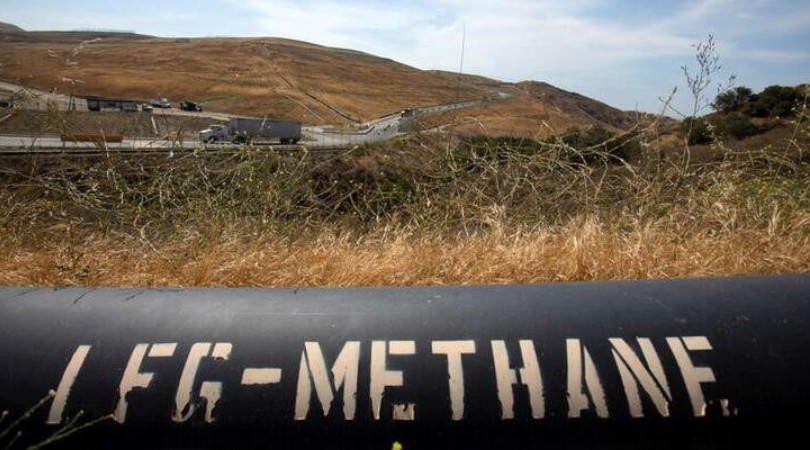 emissões de metano