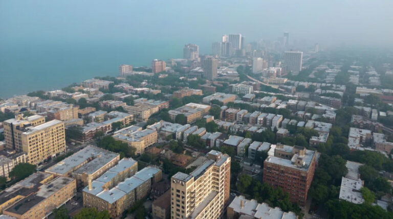 Canadá incêndios florestais fumaça EUA