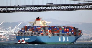 EUA taxas transporte marítimo