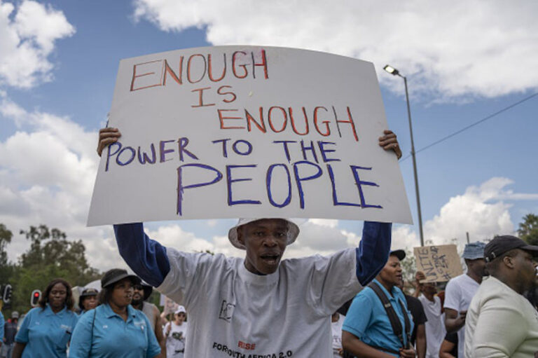 blecautes África do Sul