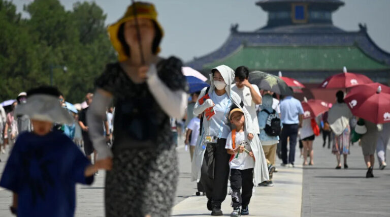 China calor extremo chuvas