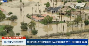 Califórnia enchentes