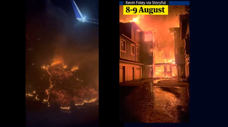 Havai incêndios florestais