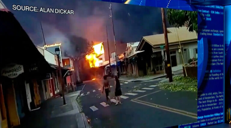 Havai incêndios mortos