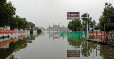 enchentes China 2023