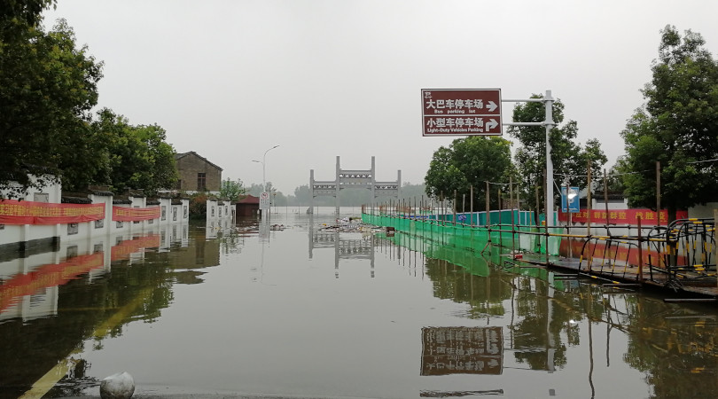 enchentes China 2023