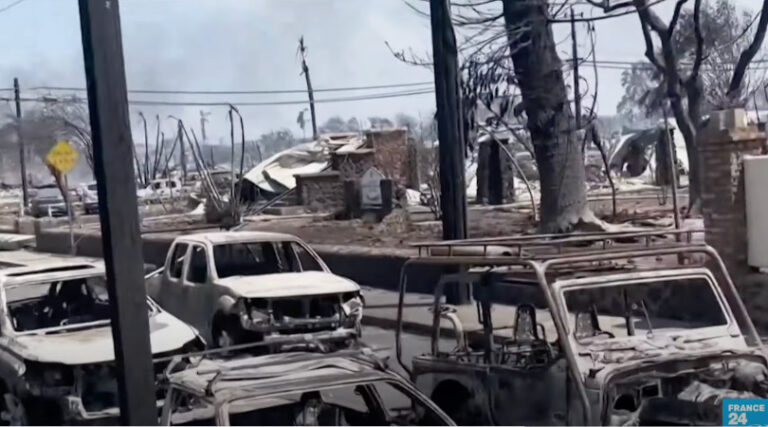 incêncios Havai mortos