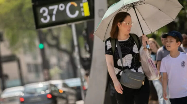 Brasil fim de semana mais quente