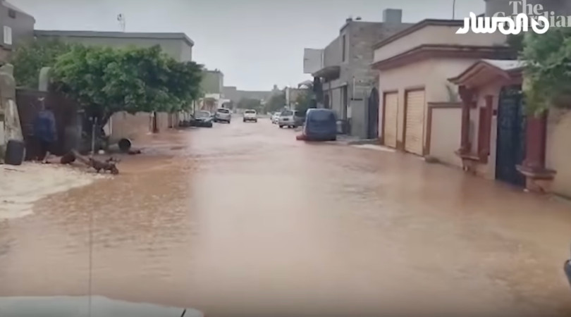 Líbia enchentes