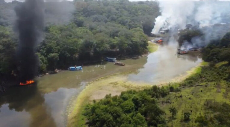 PF IBAMA contra garimpo ilegal