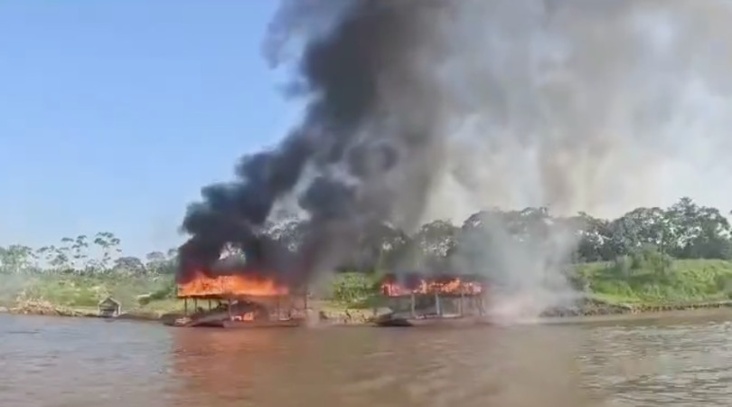 PF destruição maquinário garimpo ilegal