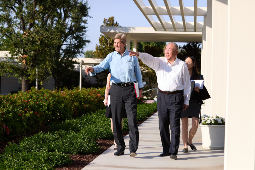 John Kerry e Xie Zhenhua